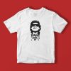 NWA Eazy-E Ruthless Compton Art Black And White Bassic T-shirt