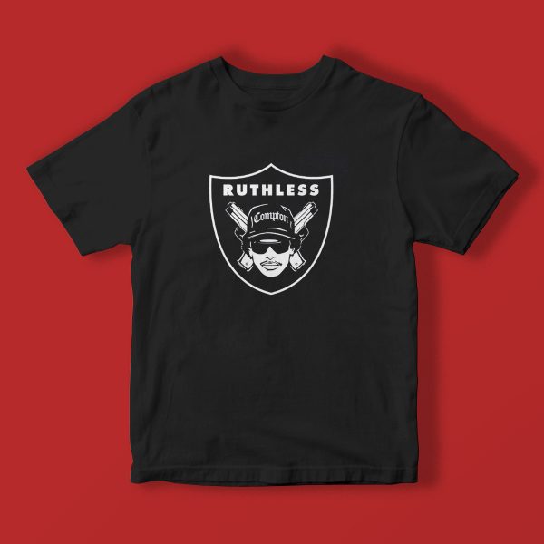 NWA Eazy-E Ruthless x Raiders Style Classic T-shirt