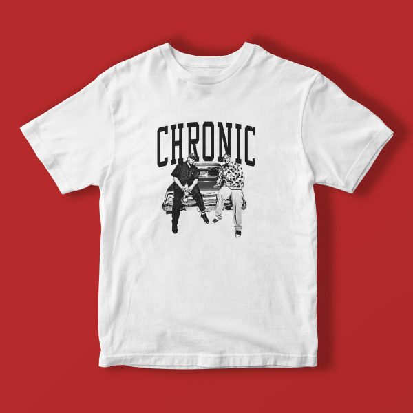 NWA Dr Dre x Snoop Dogg Chronic Black T-shirt