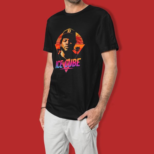 NWA Ice Cube Retro Style Tshirt