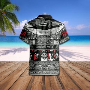 NWA Straight Outta Compton Dollar Style Hawaiian Shirt