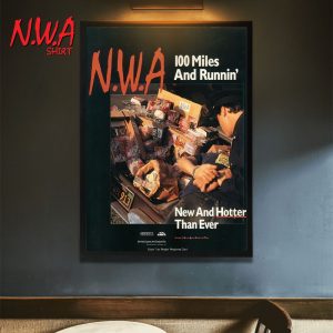 NWA 100 Miles And Run New And Hotter Than Ever Poster Canvas