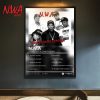 NWA 100 Miles And Run New And Hotter Than Ever Poster Canvas