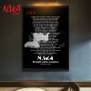 NWA Album Straight Outta Compton Music List Logo Poster Canvas