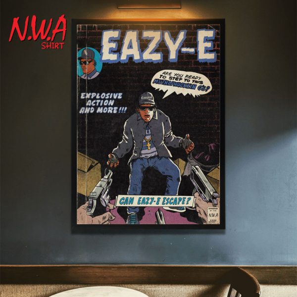 NWA Eazy E Muthaphuckkin GS Poster Canvas
