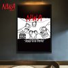 NWA Straight Outta Compton Album MTV Bill Style Poster Canvas