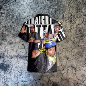 NWA Straight Outta Compton Colorful Hawaiian Shirt