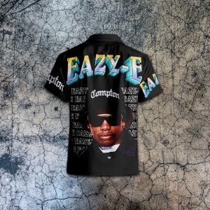 NWA Eazy-E Retro Hiphop Style Pattern Hawaiian Shirt