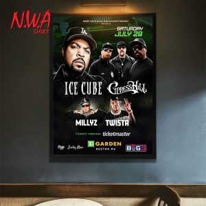 Ice Cube Cypresshill Millys Twista Big3 Poster Canvas