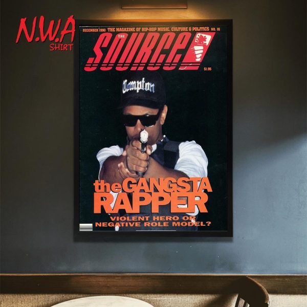 NWA The Source The Gangsta Rapper Violent Hero Or Negative Role Model Poster Canvas